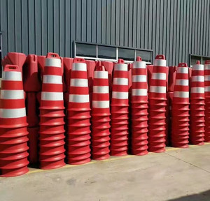 HONGQIAO 1100mm di alta qualità per la costruzione di barili stradali a forma di tamburo barricata - Product Image 5