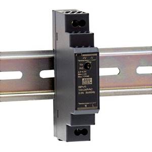 Fuente de Alimentación Mean Well para Riel DIN, 15W, 15V, 1.0A, Salida Única, Entrada 100-240VAC - Product Image 1