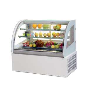 Présentoir glacière porte en verre pour réfrigérateur, légumes, fruits, vitrine d'exposition de supermarché, 2 pièces - Product Image 2