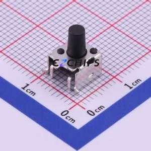 TS-1045-A11B3-D2 Tactile Switch SMD Switch Single Pole Single Throw Round Button 2.5N Horizontal Mount - Product Image 1