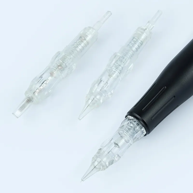 Factory offer! Wholesale disposable tattoo needles permanent makeup tattoo cartridge needles for P90/P200/P300/Black Pearl
