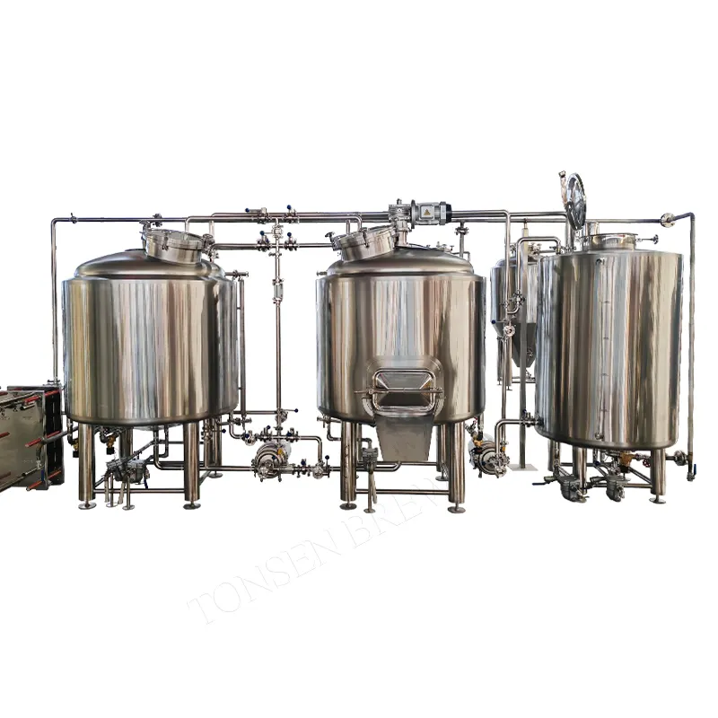 Kleine Bier Making Machine Ambachtelijke Bier Brouwerij 300l,500l,600l,800l,1000l Mini Bier Brouwerij Apparatuur