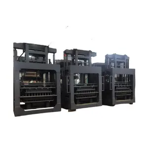 Good Reputation KM8-15 Intelligent Automatic Concrete Block Baking-free Brick Machine PLC Computer Control Cement Brick Machine