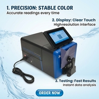 Instrument de mesure de couleur de bureau à haute répétabilité pour la correspondance des formules de peinture, le test de couleur de peinture pour la retouche automobile