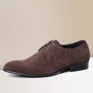 Chaussures de Mariage et d'Affaires pour Hommes, Tendance, Rétro, en Cuir Véritable, Respirantes, à Lacets, Antidérapantes et Souples, de Haute Qualité - Product Image 3