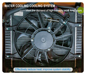 האנגצ 'ה ארבעה כונן גשש מלא כונן cpd50 2t 3t 5 טון 109v/173ah סוללה iso ce אישר מלגזות חשמליות - Product Image 5