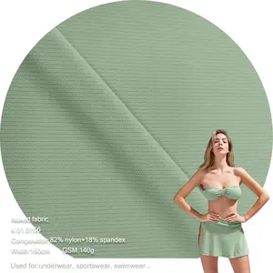 Knitted Jacquard Comfortable Soft Skin Friendly Underwear 15 Spandex Warp Fabric Polyamide Thin Fashion Available Color 85 Nylon