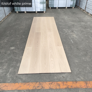 Suelo de Madera de Roble Europeo de 8.66 Pulgadas, Prelavado en Blanco y de Tablones Anchos, para Hogares - Product Image 2