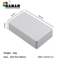 Boîte de jonction en matière plastique ABS d'usine OEM Boîtier de protection IP54 pour instruments électroniques BMD 60020