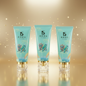 Tubi Cosmetici di Lusso da 50ml 60ml con Tappo a Vite in Plastica, Colore Personalizzato, per Crema Mani, Crema Viso, Siero Skincare, Confezione Vuota con Logo Personalizzato - Product Image 1