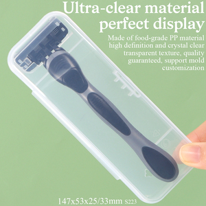 SUNSHING Étui de voyage en plastique pour rasoir manuel pour homme, protège-lame de rasoir portable, étui pour rasoir de sécurité - Product Image 4