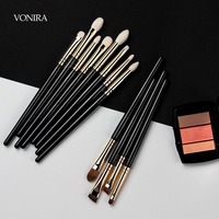 Vonira — Kit de pinceaux de maquillage professionnels, pour appliquer les fards à paupières, Eyeliner à sourcils, produits cosmétiques de luxe, OEM
