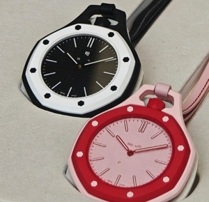 Orologio da Polso Unisex Creativo di Tendenza Ispirato allo Stile Nordico S+watch X ap Royal Pop Retrò Trasparente Colorato al Quarzo - Product Image 1