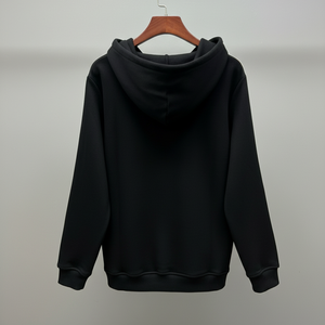 Men's Winter Casual Street Fashion <b>Zip</b> Pullover <b>Hoodie</b> 100% Cotton Solid Embroidered Waterproof Breathable <b>Pocket</b> Custom Printed - Product Image 5