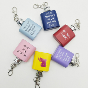 <span class=keywords><strong>Amazon</strong></span> Hot Người Bán Thép Không Gỉ Keychain Mini 1Oz Hip <span class=keywords><strong>Flask</strong></span> <span class=keywords><strong>Whiskey</strong></span> <span class=keywords><strong>Flask</strong></span> Hip <span class=keywords><strong>Flask</strong></span> Cho Rượu - Product Image 1
