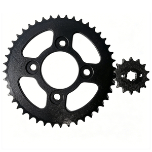 Kit de Transmisión <span class=keywords><strong>para</strong></span> Motocicleta a <span class=keywords><strong>Precio</strong></span> Económico <span class=keywords><strong>para</strong></span> Tvs Star Hlx 150, Juego de <span class=keywords><strong>Cadena</strong></span> y Piñón - Product Image 1