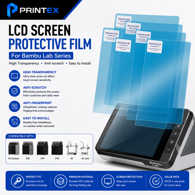 Printex High Speed ACF Release Film for Elegoo Saturn 2 Saturn 3 Ultra Anycubic Photon M5s M5s Pro M7 Pro Resin Printer