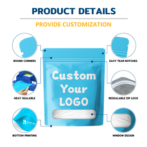 Túi Mylar tùy chỉnh 3.5G 3.5 7g 1lb 14g 28g Túi Mylar có hình dạng đặc biệt - Product Image 5