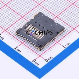 TF-127-ARP11 SD Card / Memory Card Connector SMD Connector Self-Return Type MicroSD Card (TF Card) Card Holder 1.5mm - Product Image 2