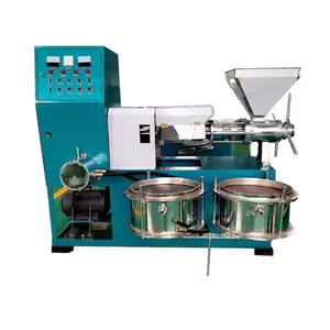 Seed continuous spiral oil press olive coconut oil pressure filter machine