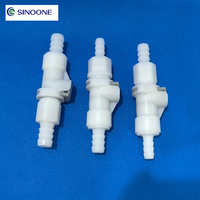 Sinoone Plastic Female Kupplungs körper 1/4 "Barb Flow Alle Kunststoff-Schnell anschlüsse POM EPDM O-Ringe für die medizinische Schönheits industrie