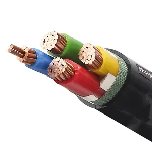 Groothandel 16Mm 3Core 4Core Gepantserde Kabel Prijs Laagspanning Koperen Geleider Pvc/Xlpe Geïsoleerde 400Mm Gepantserde Kabel