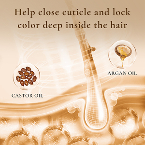Private Label Natural Organic Hair Serum Color-Protection olio <span class=keywords><strong>per</strong></span> <span class=keywords><strong>capelli</strong></span> Anti-sbiadimento colore che migliora la lucentezza sicuro <span class=keywords><strong>per</strong></span> i <span class=keywords><strong>capelli</strong></span> trattati con i colori - Product Image 4