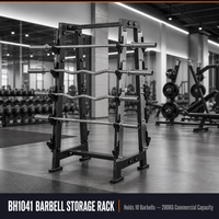 Support de rangement robuste ZOFAN pour barres d'haltères, support pour barres olympiques, équipement de musculation pour salle de sport commerciale, faible MOQ, OEM, ODM