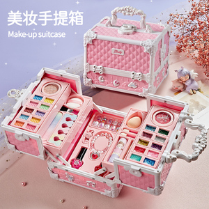 Coffret de Toilette pour Fille Jouet d'Imitation, Trousse de Maquillage Lavable pour Enfants, Jouets Beauté et Mode - Product Image 2
