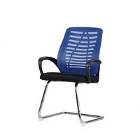 Chaise de bureau exécutive ergonomique moderne à dossier haut en tissu, siège pivotant, hauteur réglable, base en fer, accoudoirs fixes, appui-tête, hôtel