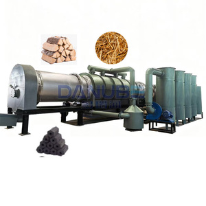 Horno de Carbonización Rotatorio Continuo de Alta Calidad para Producción de Carbón - Product Image 1