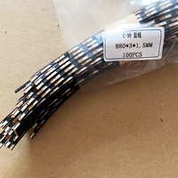 C-99 880x3x1.5mm corps de guitare en bois Luthier Purfling chapiteau incrustation perles guitare reliure pour bricolage kits de guitare