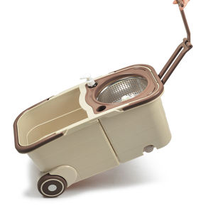 360 roues de seau de vadrouille équipement de nettoyage de <span class=keywords><strong>sol</strong></span> facile poignée réglable télescopique ensemble d'éponge de panier en plastique pour le nettoyage de la <span class=keywords><strong>maison</strong></span> - Product Image 2