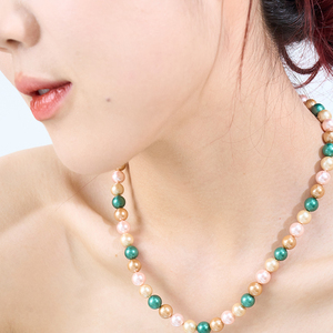 Thanh Lịch Tự Nhiên Nước Ngọt Ngọc Trai Dài Handmade Đính Cườm Đồ Trang Sức Tinh Khiết Vòng Cổ Ngọc Trai - Product Image 2