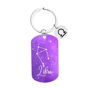 Llaveros metálicos <span class=keywords><strong>para</strong></span> pagos en efectivo transfronterizos en Europa y América como regalos festivos <span class=keywords><strong>para</strong></span> amigos, los mejores de los 12 signos del zodíaco - Product Image 2
