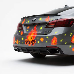 Juego de Pegatinas Reflectantes Resistentes al Agua y Reutilizables para Puerta de Coche y Manija de Puerta, Protector de Arañazos - Product Image 5