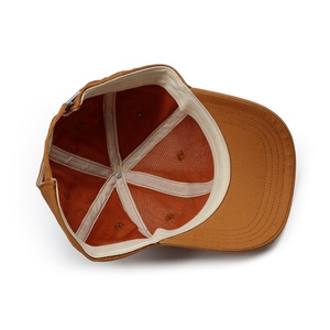 Casquettes de baseball unisexes tendance en sergé de coton à 6 panneaux, ajustables, vente en gros, logo personnalisé, patch tissé, motif argyle, modèle Four <span class=keywords><strong>Solin</strong></span> - Product Image 2