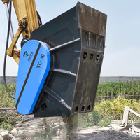 Nuevo Modelo 2026: Trituradora de Mandíbulas Móvil de Bajo Costo, Estilo Innovador, para Reciclaje, Excavadora, Minicargadora y Cucharón Triturador de Roca