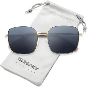 2025 Fashion UV400 Outdoors Men's Sun Glasses Classic Trending Style Luxury Square Frames Metal <b>Sunglasses</b> for Women Men - Product Image 3