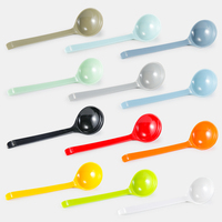 Logo personnalisé incassable en plastique mélamine dîner riz mélamine cuillère de service cuillère à soupe colher cucharas