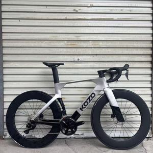 Vélo de route aérodynamique en carbone KOZO2 T800+T1000, course aérodynamique, Shimano 105 Di2, jantes carbone 88, Kozo2-105 Kozo2-1 - Product Image 1