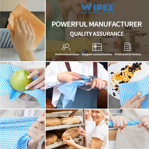 Panni per Pulizia in Fibra di Viscosa Leggeri, 50 Pezzi, Panni Asciutti Monouso per Cucina, Piegati in 1/4 - Product Image 5