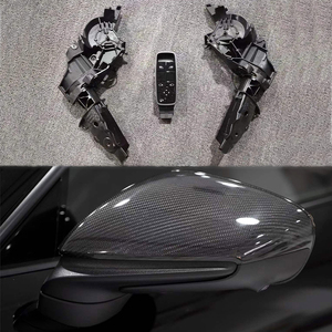 Miroir rétroviseur électrique rabattable pour modification de voiture 2019-2025, adapté aux <span class=keywords><strong>911</strong></span> 992 Taycan - Product Image 1