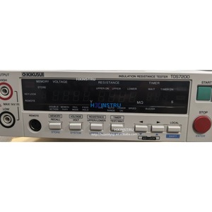 เครื่องทดสอบความต้านทานฉนวน KIKUSUI TOS7200 ของใหม่เอี่ยม H - Product Image 1