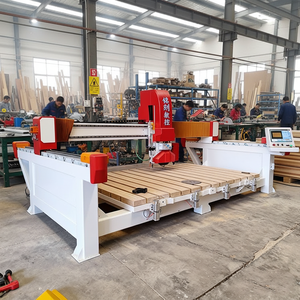 เครื่องตัดหินแบบใหม่จากโรงงานผู้ผลิตโดยตรง เครื่องเราเตอร์ <span class=keywords><strong>CNC</strong></span> <span class=keywords><strong>3</strong></span>+1 แกน พร้อมเครื่องยนต์และมอเตอร์ อัตโนมัติ สำหรับหินแกรนิตและหินอ่อน ควบคุมด้วย PLC - Product Image 3