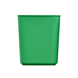 <b>Square</b> Plastic Trash Can 10L Green Indoor Waste <b>Bin</b> for Office Bathroom Thickened Design - Product Image 3