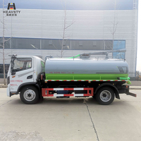 Camión de Succión Fecal con Circulación de Agua y Chasis de Cabina T3 de 9.5 Metros Cúbicos HEAVSTY para Dongfeng Huashen EQ1125SJ8CDC