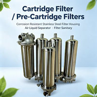 Nuevo Filtro de Agua Pre-filtrante Sanitario de Malla Fina de 100 Mallas, 316L, Electropulido, con Conexión Tri-Clamp de 1 Pulgada NPT para Instalación Exterior