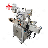 Machine d'étiquetage automatique pour surfaces planes, applicateur d'étiquettes entièrement automatique pour bouteilles, boîtes, cartons, machine d'emballage