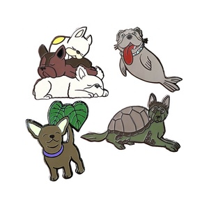 Tùy Chỉnh Tăng Vàng Ve Áo Pins Dễ Thương Bánh Và Bunny Thiết Kế Mềm Mại Và Cứng Huy Hiệu Kawaii Men Pins - Product Image 5